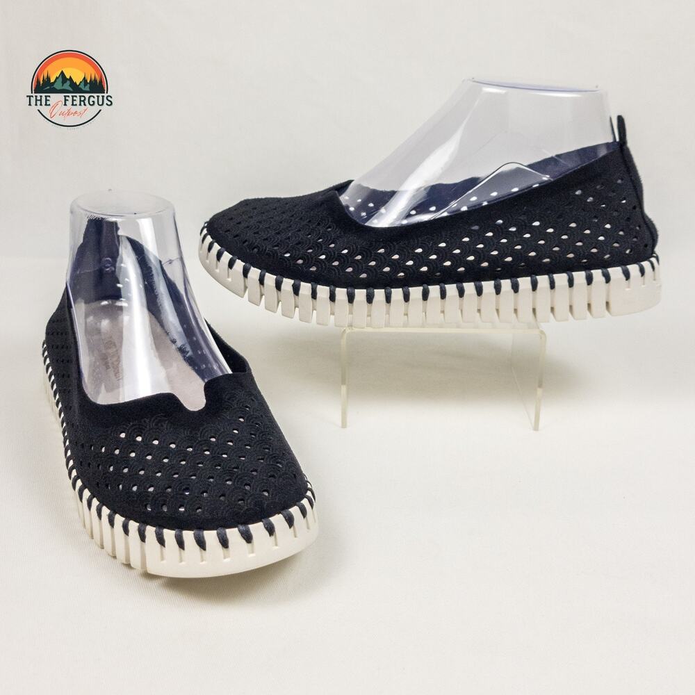 Ilse Jacobsen Tulip Slip on Comfort Understated Chic Sneaker Size 6 EU 36